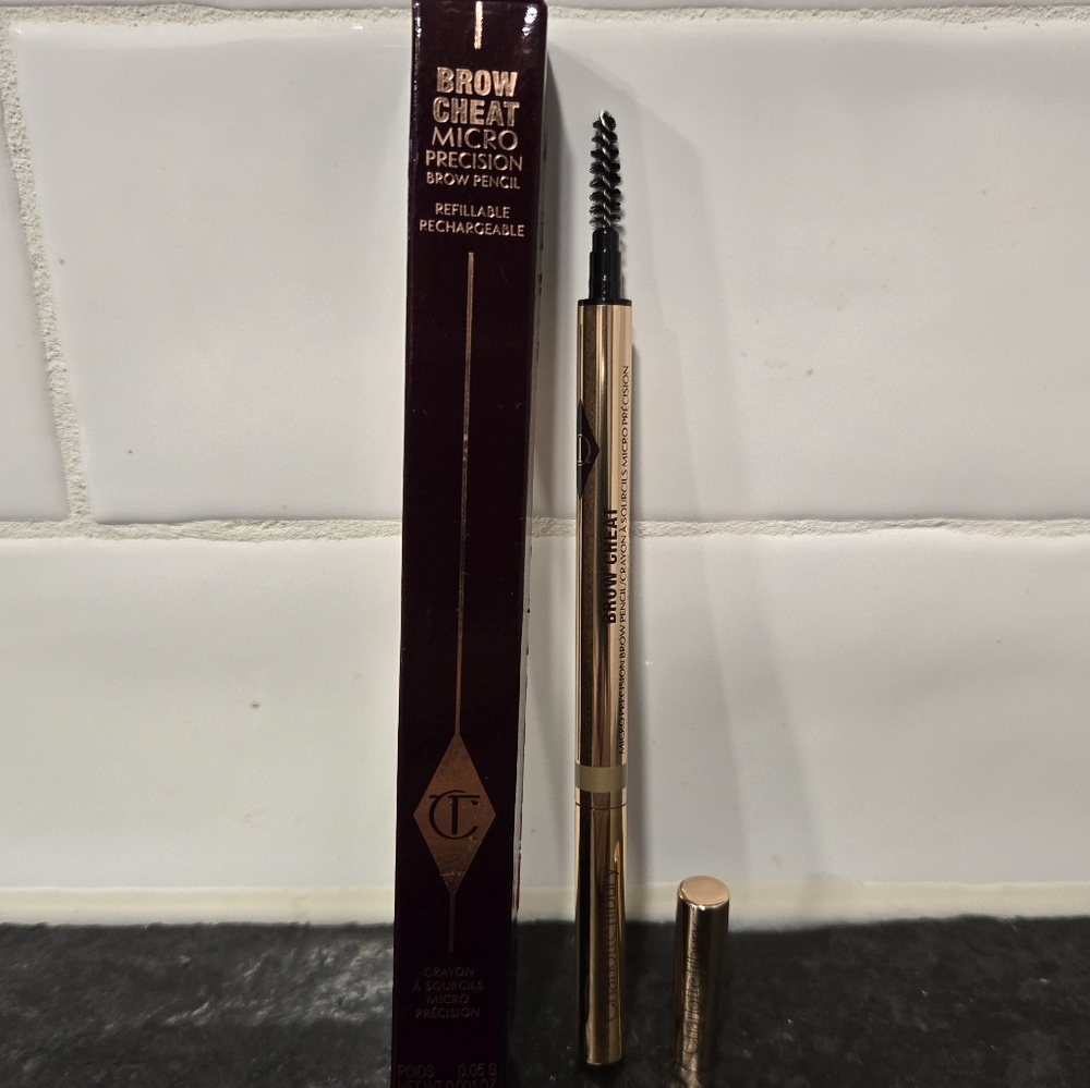 Charlotte Tilbury NIB Brow Cheat Brow Pencil in Taupe